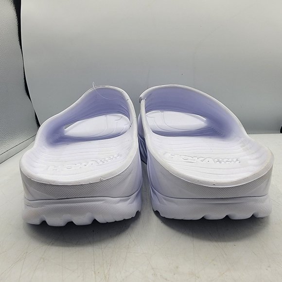 Hoka One One Ora Recovery Slide Mens 14 White Slip On Sandals Slippers - Picture 6 of 13